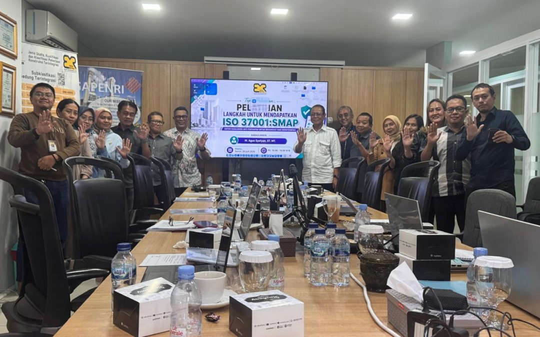 PT Bina Mitra Rancangbangun Sukses Gelar Pelatihan ISO SMAP 37001:2025 untuk Tingkatkan Integritas Perusahaan